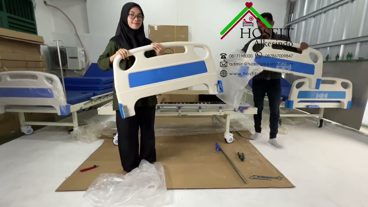 Bed Pasien ABS 2 Crank SELLA - Bed Pasien 2 Engkol Sella