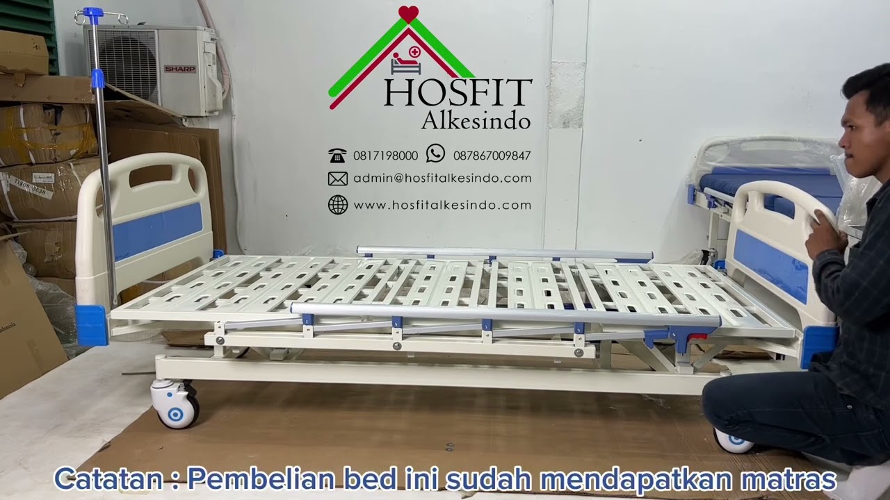Bed Pasien ABS 3 Crank SELLA