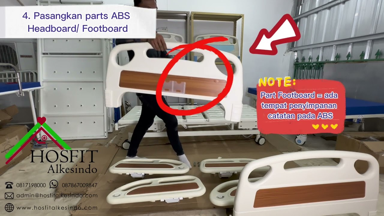 Bed Pasien Elektrik Kupu - Kupu Luna Life