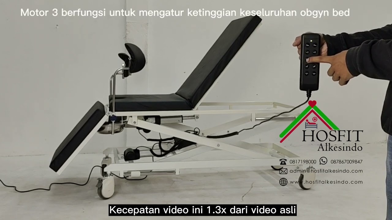 Obgyn Bed Electric - Gynecology Table - Partus Bed Verlos Bed Electric