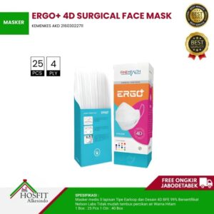 Masker ERGO+ Onehealth Isi 25 Pcs