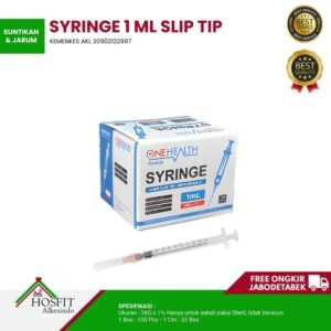 Syringe Onehealth (Luer Lock/Tip)