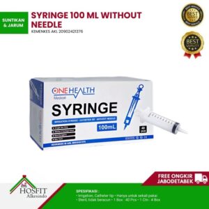 Syringe 100ml Catheter Tip